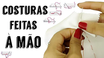 O que é costura invisível?