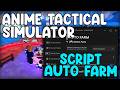[🎉OP] Anime Tactical Simulator BEST Script Auto Farm, Infinite Gems, Auto Play - Roblox 2026
