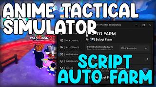 [🎉OP] Anime Tactical Simulator BEST Script Auto Farm, Infinite Gems, Auto Play - Roblox 2026