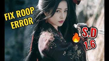 TIP FIX LỖI ROOP KHÔNG HIỆN TRONG STABLE DIFFUSION 1.6