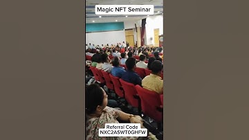 Magic NFT Refferal Code= NXC2ASWT0GHFW  #magicnft #nft #magic #treasurefun #treasurenft