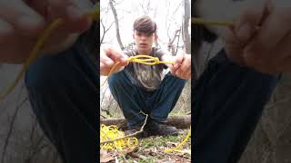 How to make a paracord rock sling