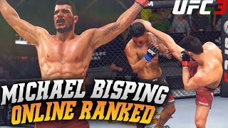 Michael Bisping Throwing Hands! Say Goodnight! EA Sports UFC 3 Online Gameplay