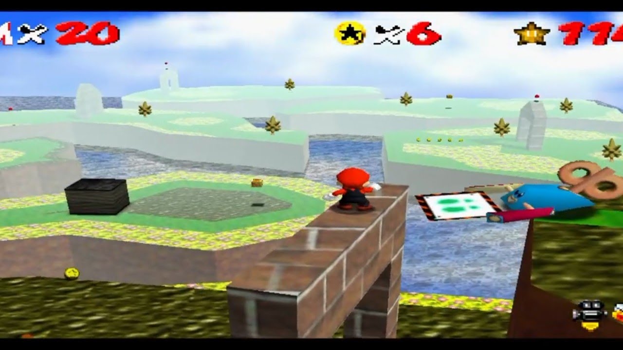 LWRNE - Lost World (Mario 64 Rom Hack)