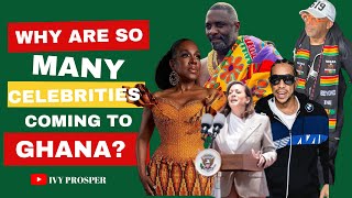 Why Are So Many Celebrities Coming to Ghana?