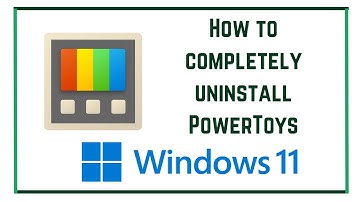How to completely uninstall PowerToys