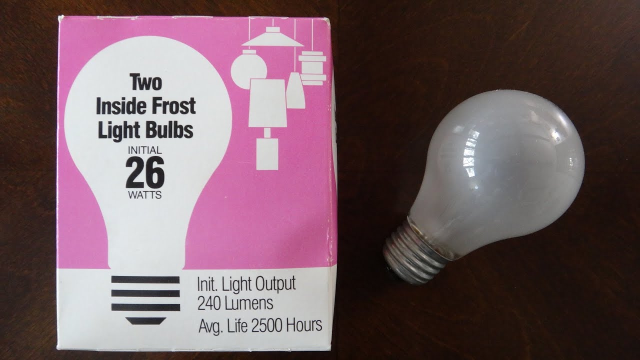 Commonwealth Edison 26watt Incandescent Light Bulbs