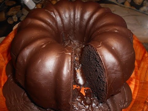 Cast Iron Magic: Dark Chocolate Fudge Bundt Cake