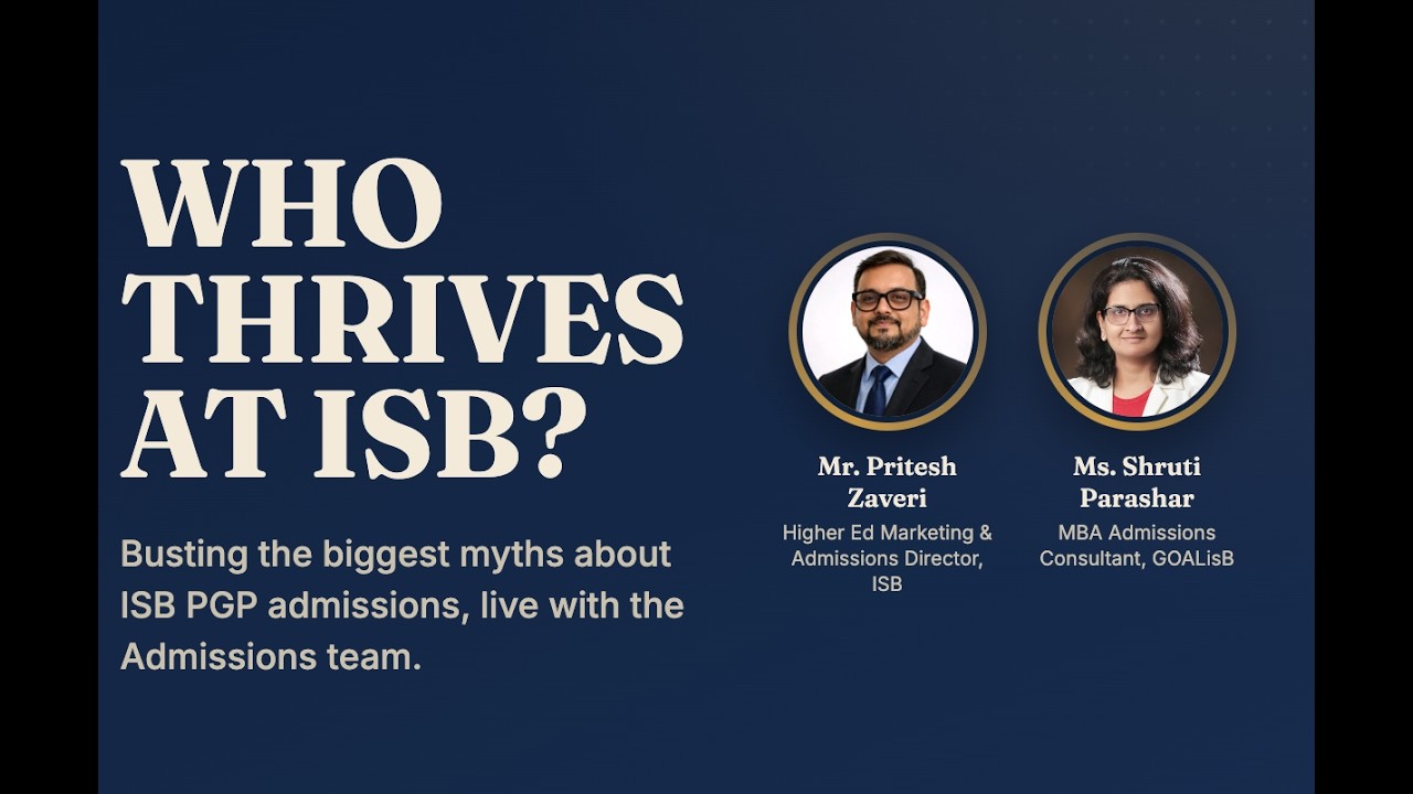 17 Myths About ISB Admissions, Answered by ISB Admissions Director