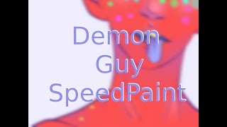 ▶ Evil - Demon Guy - SpeedPaint.