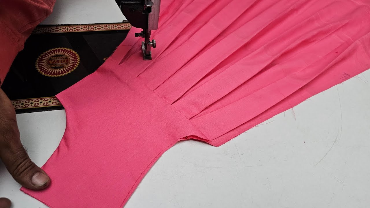 Very Stylish Plated Kurti Design Cutting and Stitching