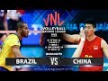 Brazil vs China | Highlights Men's VNL 2019