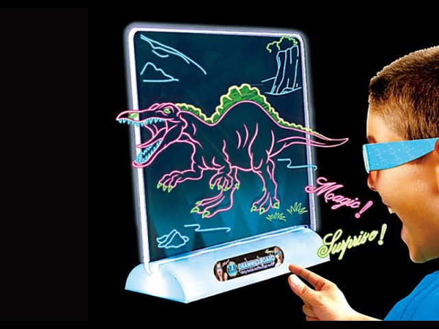 Magic Pad Drawing Board 3D Light Up Doodle Magic