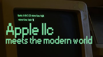 Apple IIc Meets the Modern World