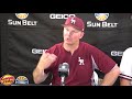2018 Sun Belt Baseball Championship Little Rock Game 1 Press Conference: