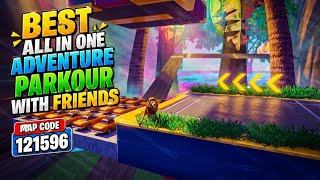 Bgmi wow MAP CODE 121596 | Best All in one Adventure Parkour with Friends |#wowmode #bgmi 