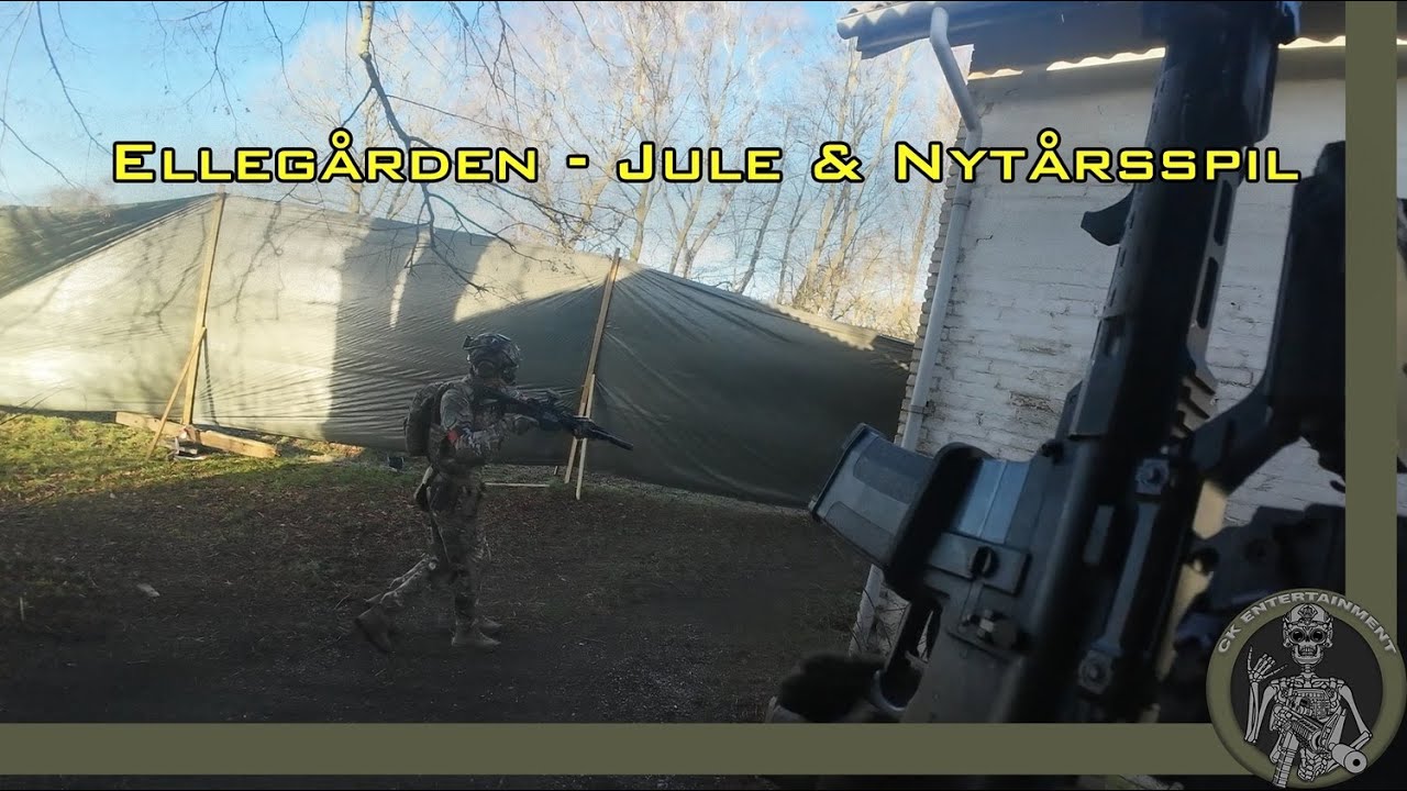 Ellegården Airsoft - Jule & nytårsspil highlights