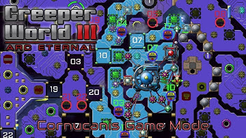 Whoops | map 508 DesertCSM Light | Kinglion2 | Cornucanis Game Mode | Creeper World 3 Gameplay