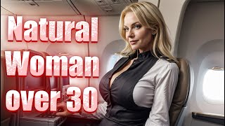 Natural Women Pilots Over 30:  Winged Elegance