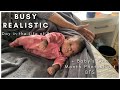 Realistic Busy Day in The Life Mommy of 8 With a Newborn