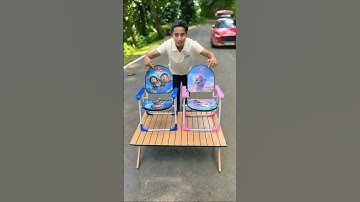 2 chair and 1 Table Playgro Rectangle Table😍