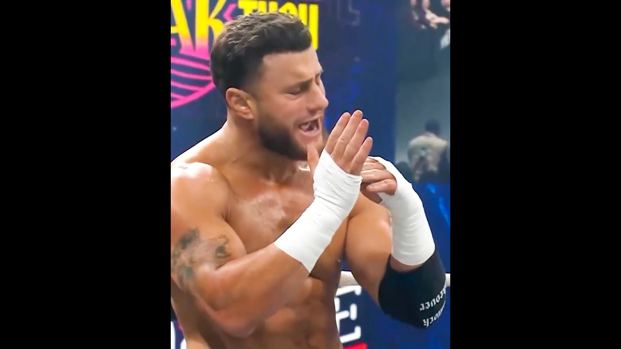 mjf had a backup plan 💥