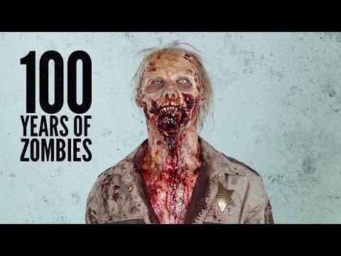 100 Years of Zombies in Pop Culture (Time-Lapse)