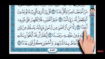 سورة الجن من 26-28