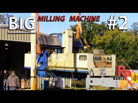 This is NOT a Bridgeport - getting our 2nd large MIGHTY VIPER milling machine