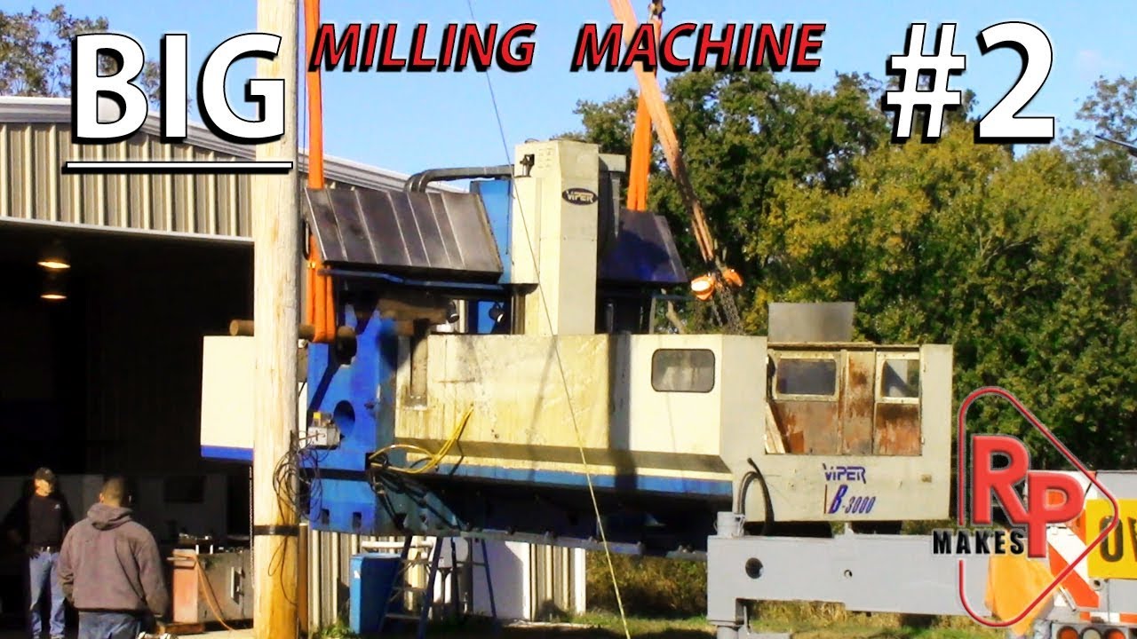 This is NOT a Bridgeport - getting our 2nd large MIGHTY VIPER milling machine