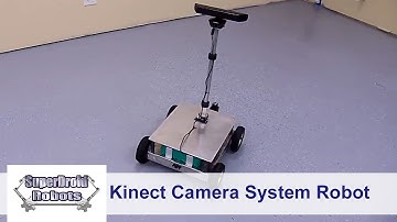 Custom Robot with Kinect Camera System by SuperDroid Robots