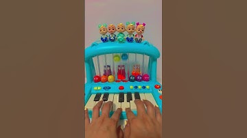 Fun & Cute Hippo Piano 🎹 #shortvideo #toys #trending #piano #music #shorts