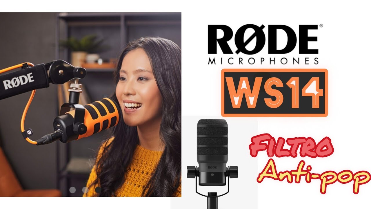 RODE WS14 | Filtro Antipop para 