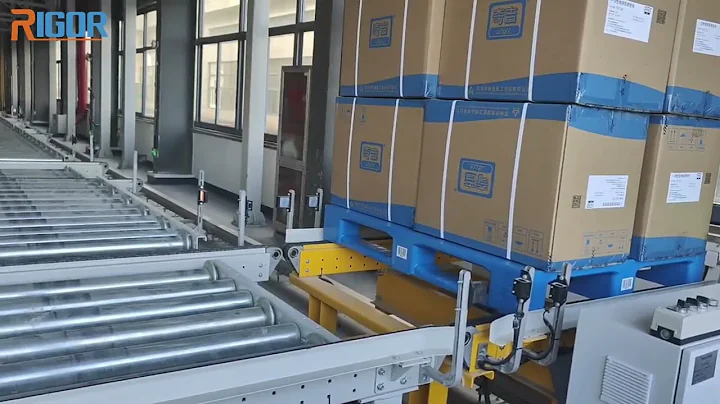 RGV (Rail Guided Vehicle) with Chain Conveyor