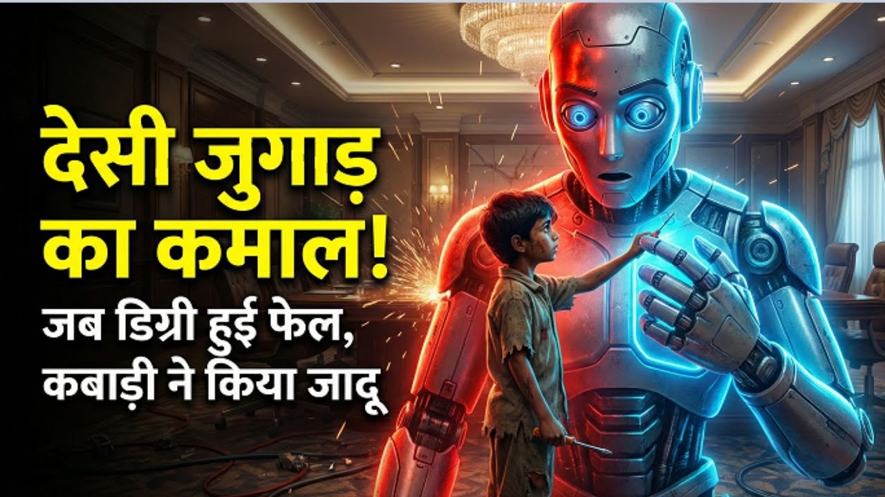 सबने उसे 'अनपढ़' समझकर भगा दिया... लेकिन उसने 2 मिनट में जो किया, दुनिया देखती रह गई  #Reallifestory