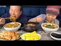 된장찌개에 계란말이 곁들여서 [[보리 비빔밥 (Barley bibimbap with eggs roll)]]~ 요리&먹방!! - Mukbang eating show