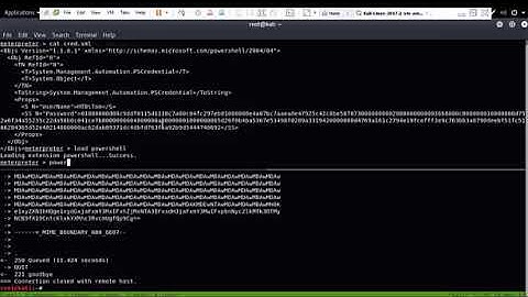 how to load powershell from meterpreter session