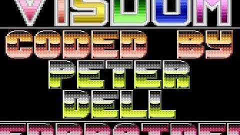 Visdom II Demo - Atari 8-Bit Demo by JAC! of WUDSN (1993)