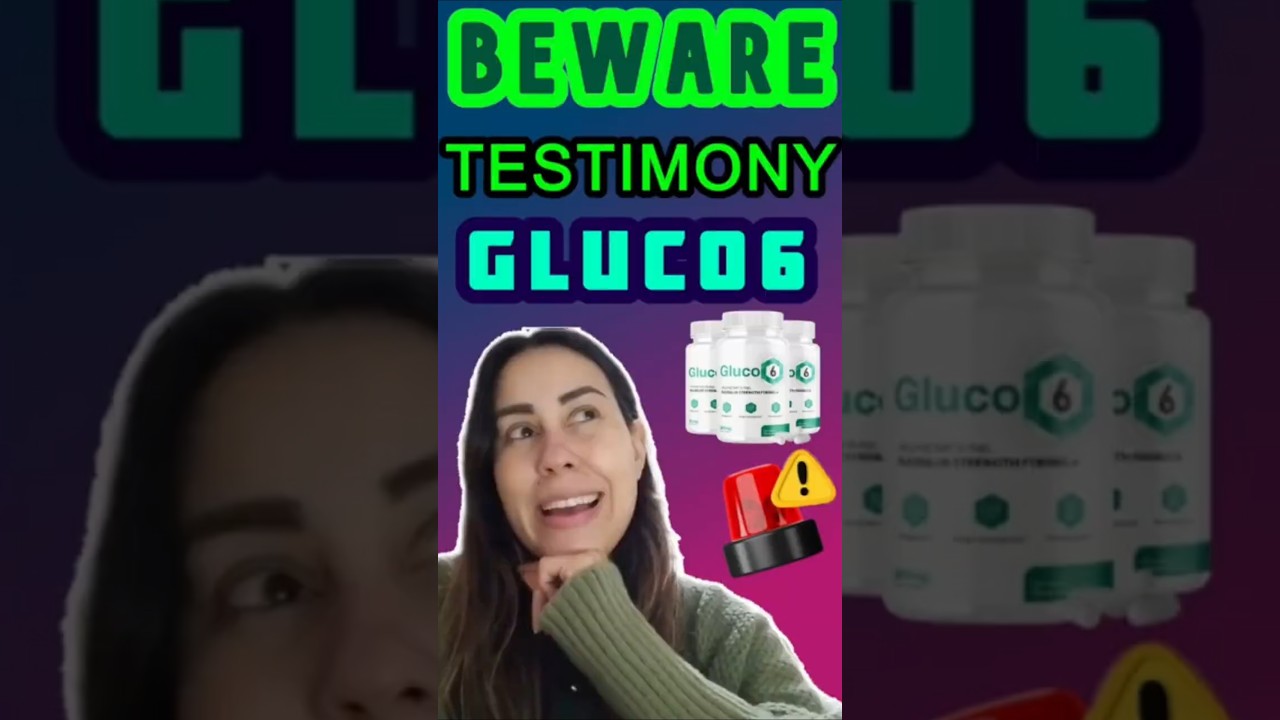 Gluco6 Reviews – (⚠️🚨 BEWARE!!🚨⚠️) – Gluco6 – Gluco 6 Review – Gluco 6