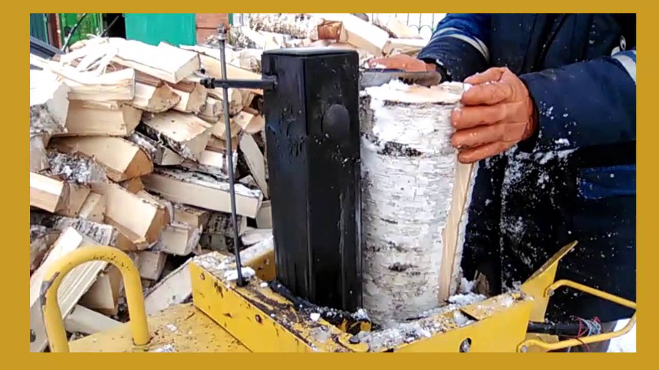 Как наколоть дров для бани. Чудо колун! - YouTube