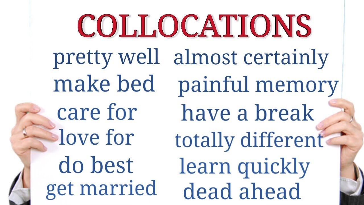 Spoken English Class In Malayalam Collocations Youtube