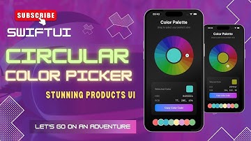 🎨 CircularColorPicker Pro - SwiftUI Color Palette Revolution