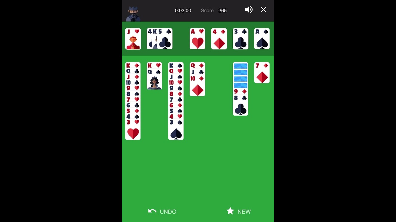 Google Solitaire - Hard Level #34 