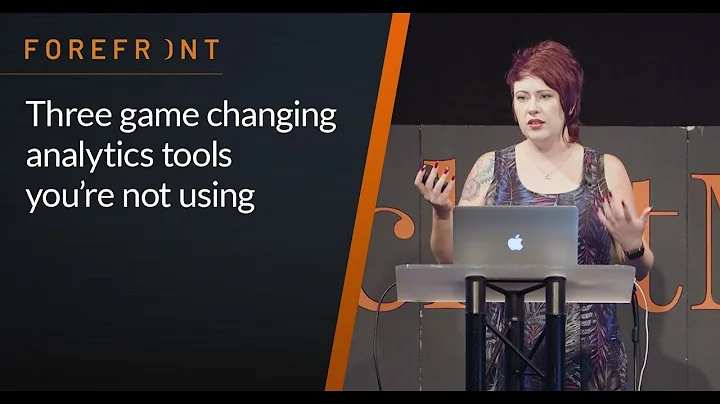 Three game changing analytics tools you're not usi...
