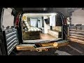 Stealth Tiny House Camper ( DIY Cargo Van Conversion Explained )