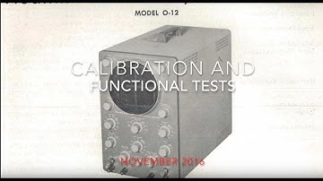 Heathkit Oscilloscope O-12 Restoration & Repair 8 - Calibration and Demonstration