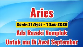 Ramalan Zodiak Aries Hari ini‼️Ada Rezeki Nomplok Untuk mu Di Awal September