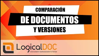 Compara dos documentos en LogicalDOC