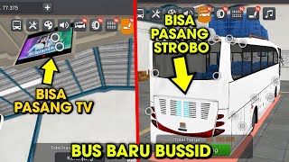 Bisa Pasang Strobo Dan Ada TV Nya !! Bus Baru BUSSID bisa dipakai Mabar