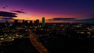 Downtown Dallas: Hyperlapse at Dawn